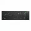 Contour Design Active Key Contour QuickClean Meditsiiniline klaviatuur IP68 täissuuruses juhtmevaba must DE C8112
