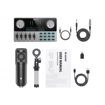Donner Podcast Starter Kit - podcasti salvestuskomplekt