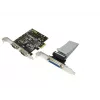 Sisemine PCIe-liidesekaart LOGILINK PC0033 jada- ja paralleelväljunditega, NetMOS-kiibistik