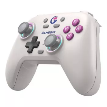 Juhtmevaba kontroller GameSir T4n valge — Bluetooth, ergonoomiline disain