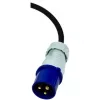 Inter-Tech SA-1632WN PDU (toitejaotusseade) 16x C13 pistikupesa, hallatav/jälgitav, 100–240 V, 32 A, TCP/IP, SNMP, must