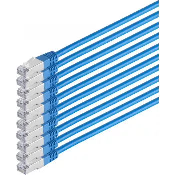 Võrgukaabel ShiverPeaks 75711-HB-SET10 CAT6 S/FTP PIMF, 4-paariline, keerutatud