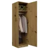 Topeshop SD-50 ARTISAN KPL bedroom wardrobe/closet 5 shelves 1 uks(s) tamm