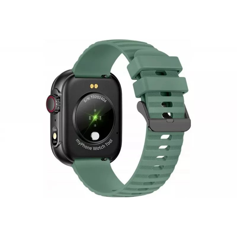 myPhone Watch Tool 5.08 cm (2) IPS 24 mm Digitaalne 240 x 296 pikslit Puuteekraan Must