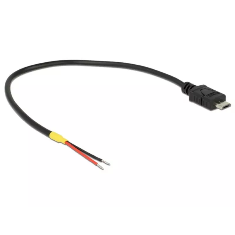 USB-kaabel DeLOCK 85541 Micro-USB B 0,2 m must