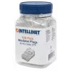 Intellinet 502375 juhtmepistik RJ-45 läbipaistev