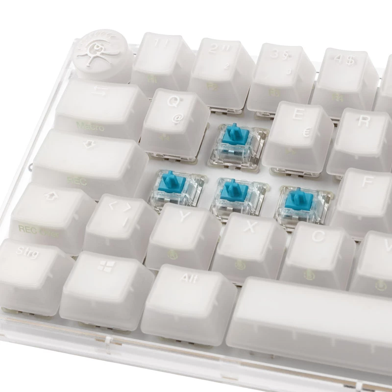 Ducky One 3 SF klaviatuur mängude jaoks USB valge