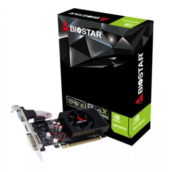 Graafikakaart BIOSTAR GeForce GT 730 VN7313THX1 — 2 GB GDDR3, 128-bit, PCIe 2.0, 700 MHz