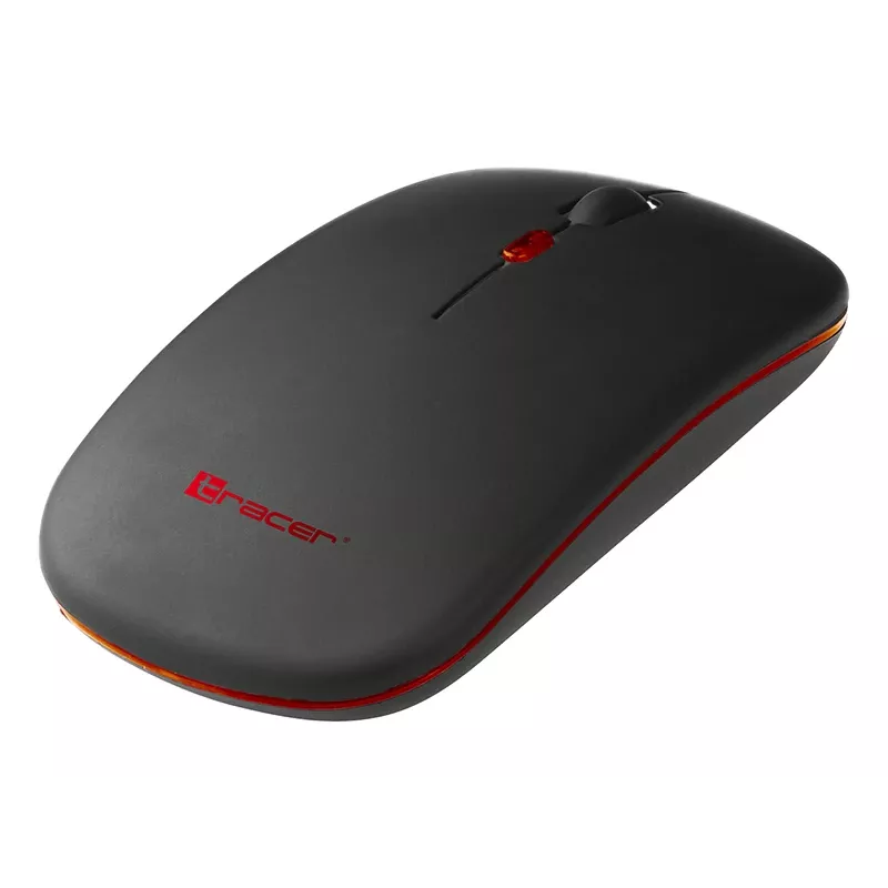 Hiir Tracer õhuke RF 2.4 Ghz/BT Must
