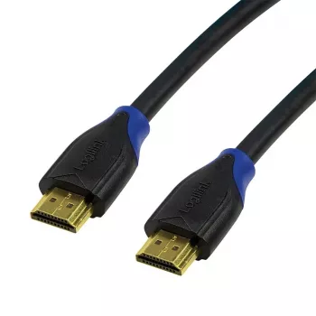 LogiLink CH0065 HDMI-kaabel 4K UHD 7,5m must heli tagasikanali kullaga