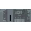 Adapter Wera Tool-Check Modular 10.5 x 47.0 x 16.5 Tool-Check komplektidele