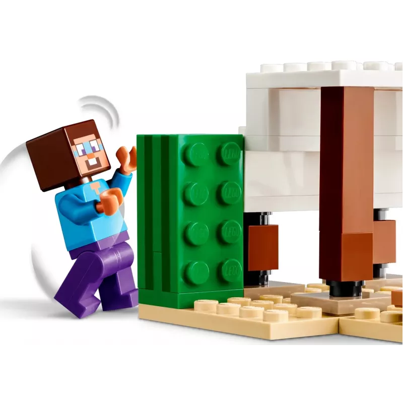 Lego Minecraft 21251 Steve'i kõrberetke mängukomplekt