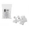 RJ45-pistik GEMBIRD PLUG3UP6/100, Cat5, sirge isane, läbipaistev, kullatud kontaktid, pakis 100