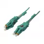 LWL-2-Faser-Patchk. 0.5mtr.LC-LC 50/125um OM3 Uniboot drehbar Push/Pull AD 2mm - Kabel - Multimode-Faser (S215540)