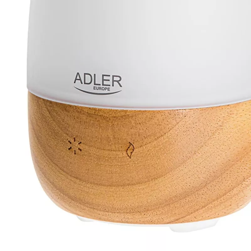 Aroomidifuusor Adler AD 7967 — ultraheli, ruumidesse kuni 25 m², pruun/valge