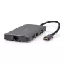 Nedis USB-mitmepordiadapter USB 3.2 Gen1 7-in-1 - USB-C™-pistik, HDMI™-väljund, Micro SD, RJ45-pesa, SD, USB-C™-pesa, 3x USB-A-pesa, 5 Gbit/s (CCBW64240AT02)
