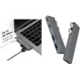 LogiLink UA0399 USB 3.2 Gen2x2 jaotur 4 pordiga, PD, MacBookile ja iPadile, hõbedane (UA0399)