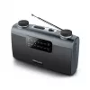 Kaasaskantav raadio Muse M-058 R — AM/FM, pööratav helitugevus, patarei või vahelduvvool (230 V, 50 Hz), must/hall
