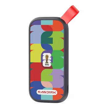 SanDisk - FIFA World Cup 2026 Edition - SSD - 1 TB - väline (kaasaskantav) - USB 3.2 Gen 2 (USB-C pistik) (SDSSDE30F-1T00-G25)