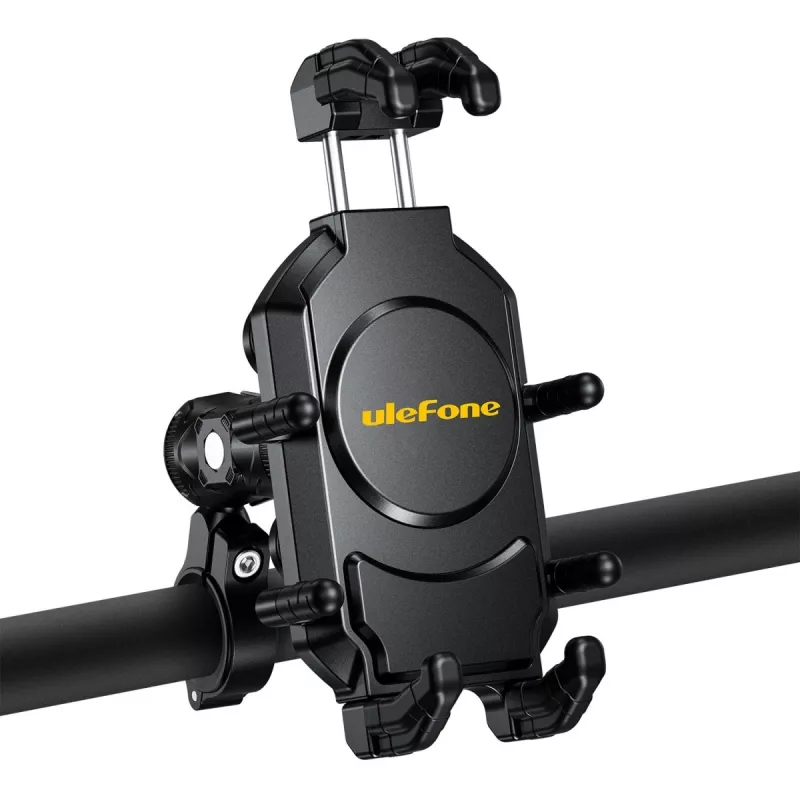 Passiivne hoidik UleFone Armor Mount Pro mobiiltelefonidele — kronsteinikinnitus, jalgrattale ja motorollerile, must