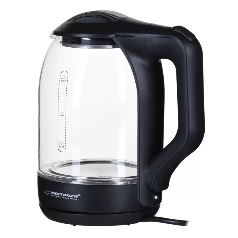Esperanza EKK025K elektriline veekeetja 1.7 L Must, Mitmevärviline 1500 W