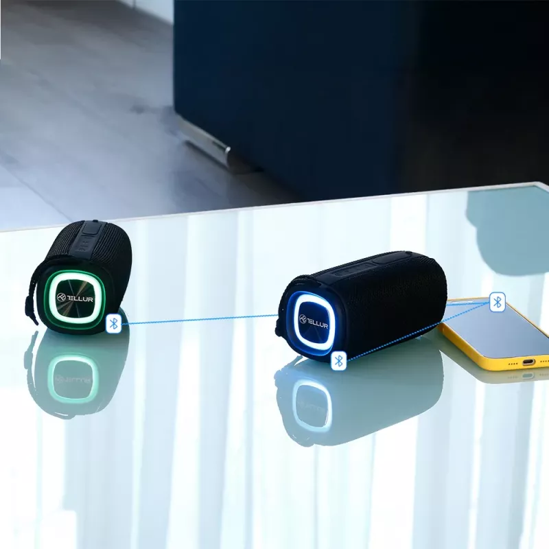 Tellur Eclipse Bluetooth 12W kaasaskantav kõlar must