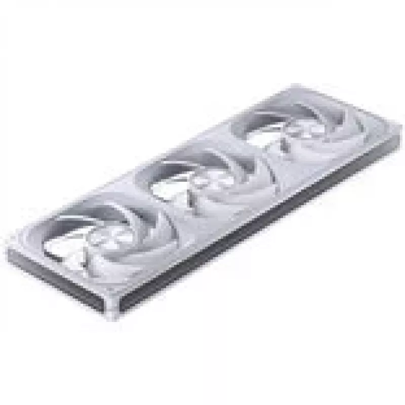 Korpuse ventilaatorite komplekt Jonsbo ZA-420W — 3×140 mm PWM ARGB, valge