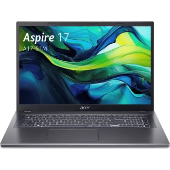 Sülearvuti Acer Aspire 17 A17-51M-52TK 17,3 tolli Intel i5-1334U 16GB RAM 512GB SSD Windows 11