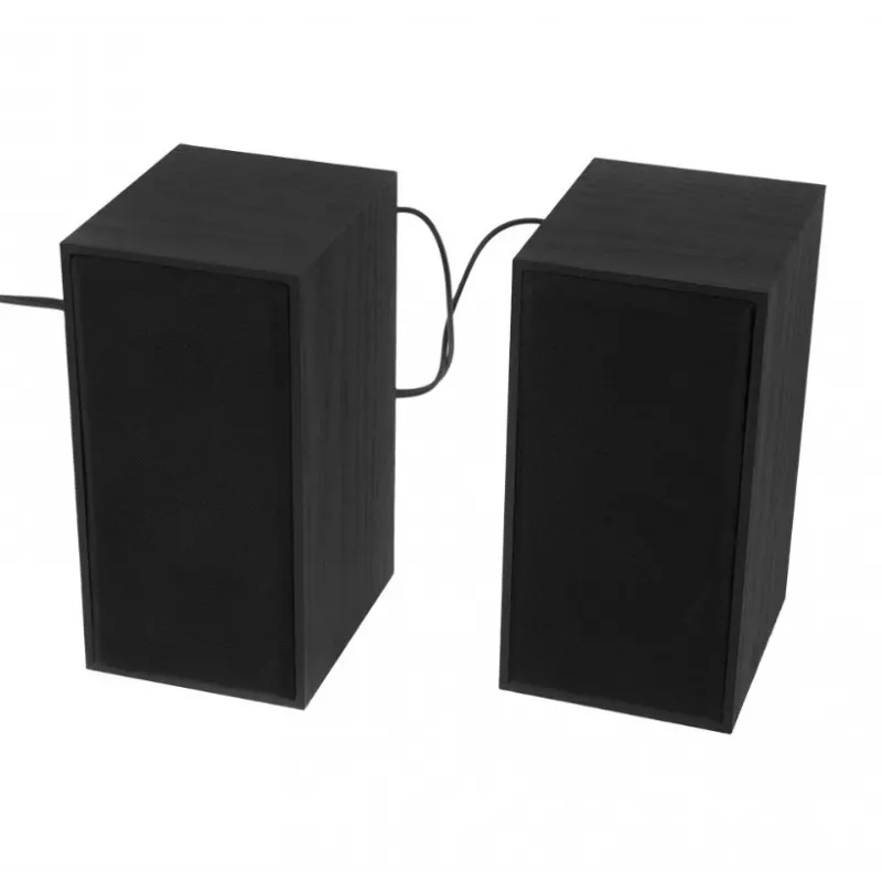 Kõlarid Tellur Basic 2.0, 6W, USB/Juhe, Puidust korpus