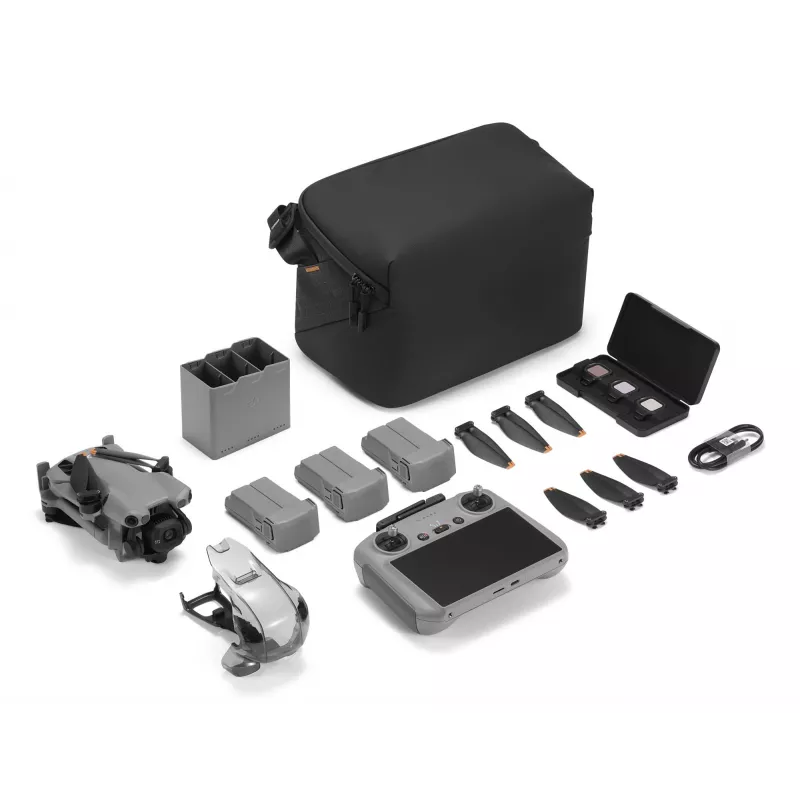 DJI MINI 5 PRO Fly More Combo (RC2) kerge 249 g droon 50 MP sensoriga, lidar, 3 akut, ekraaniga kaugjuhtimispult