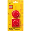 Magnet set by room copenhagen, mudel 40101730 (punane) — dekoratiivsed LEGO-stiilis magnetid