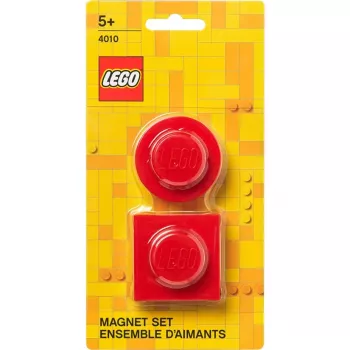 Magnet set by room copenhagen, mudel 40101730 (punane) — dekoratiivsed LEGO-stiilis magnetid