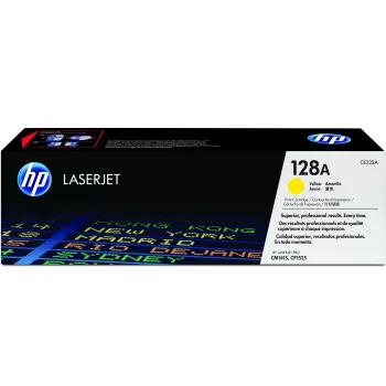 HP 128A kollane originaal LaserJet toonerikassett, 1300 lehekülge, kollane, 1 tk