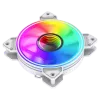Gamemax | Korpusventilaator | DUAL RING INFINITY | Valge