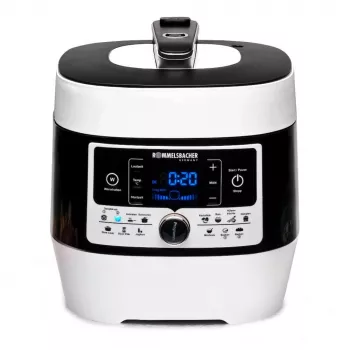 Elektrooniline survekeetja Rommelsbacher MD 1000 – 4 l, 1000 W, 14 programmi, valge/must