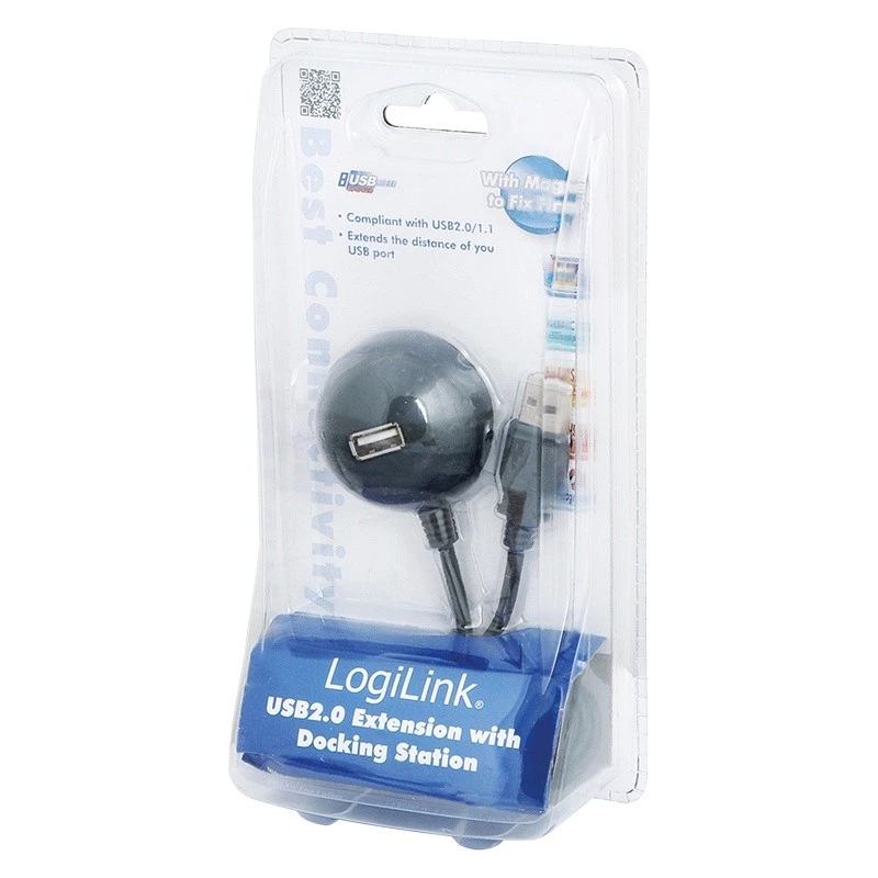 USB 2.0 pikenduskaabel dokkimispistikuga