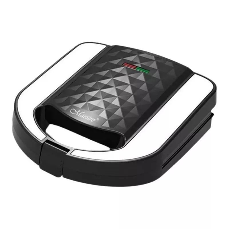 Röster-sandwichimasin Maestro MR-709 3in1 750 W — sandwichipress, grilli- ja vahvliplaadid, valge