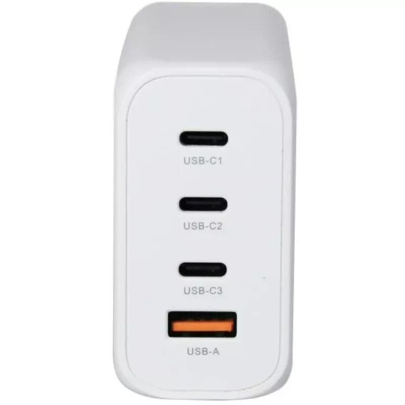 ALLNET toiteplokk PSU-GaNPD-USB-1A3C-200W — 200W GaN USB-laadija, 1× USB-A, 3× USB-C