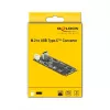 M.2 Key B+M isane USB USB-C emasele muundur, DeLOCK, 63174