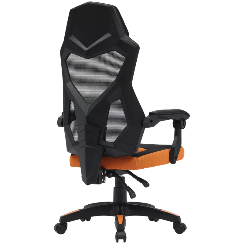 Mängutool CANYON Wave MCH02 — võrk seljatugi, ergonoomiline disain, must/oranž