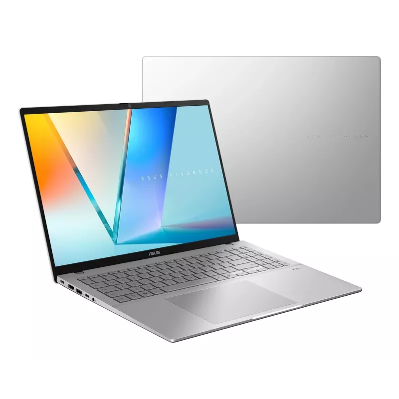 ASUS Vivobook S16 S3607VA-RP097W Core 5 210H 16,0-tolline WUXGA IPS-tasemel paneel 144 Hz 300 niti matt 16 GB DDR5 512 GB SSD Intel UHD Graphics WLAN+BT 1080p kaamera 70 Wh aku Windows 11 Cool Hõbedane