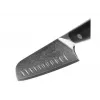 Kohersen Elegance Ebony Wood Santoku nuga Damaskuse teras 12,7 cm