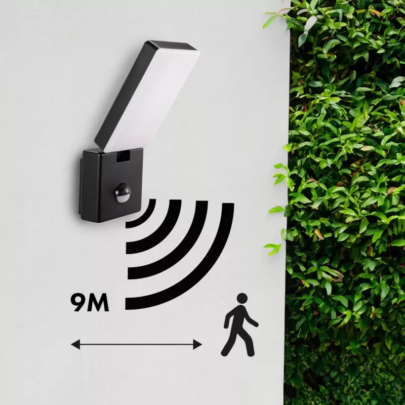 LED prožektor MACLEAN MCE516 10W PIR liikumisanduriga, 800 lm