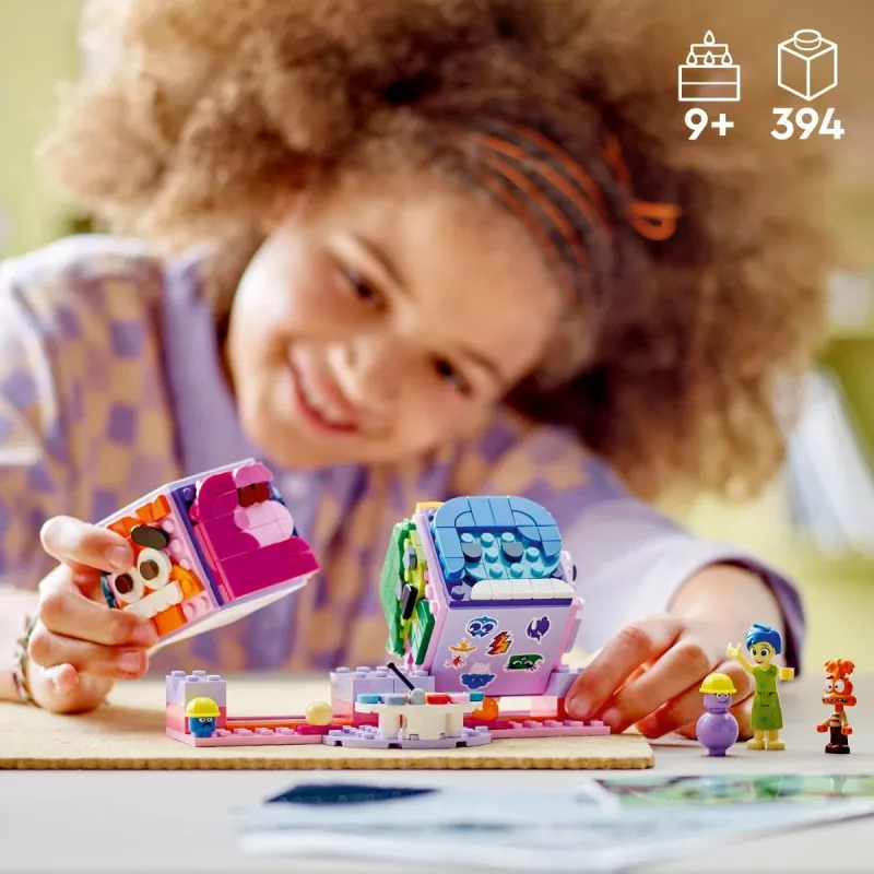 Ehitusmänguasi LEGO Disney Pixar Inside Out 2 Meeleolukuubikud komplekt 43248