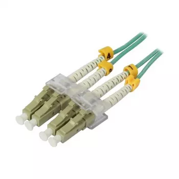 LWL-2-Fiber-Patchk. 5mtr.LC-LC - 50/125um - OM3 - AD=2mm - Synergy 21