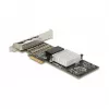 DeLOCK 88606 sisemine võrgukaart 1000 Mbit/s PCI Express juhtmega