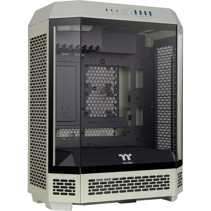 Thermaltake The Tower 600 - Mid tower - ATX - Seitenteil mit Fenster (gehärtetes Glas)
