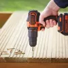 Black & Decker BDCHD18KB-QW puur, padrunita, must, oranž