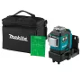 Makita ristjoonlaser 12V SK700GD roheline kiir