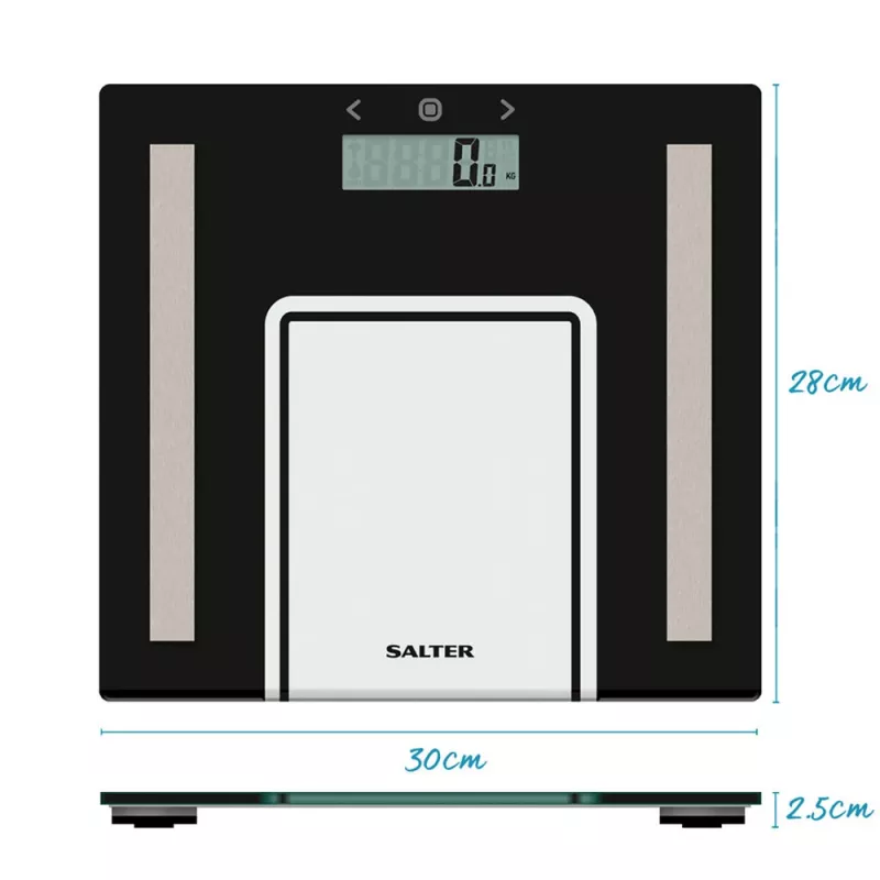 Elektrooniline kehaanalüsaator-kaal Salter 9128 BK3R